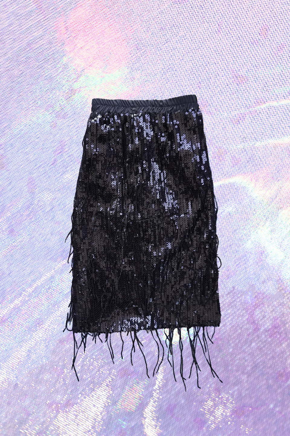 Black Maxi Sequin Skirt - Sailor and Sunny