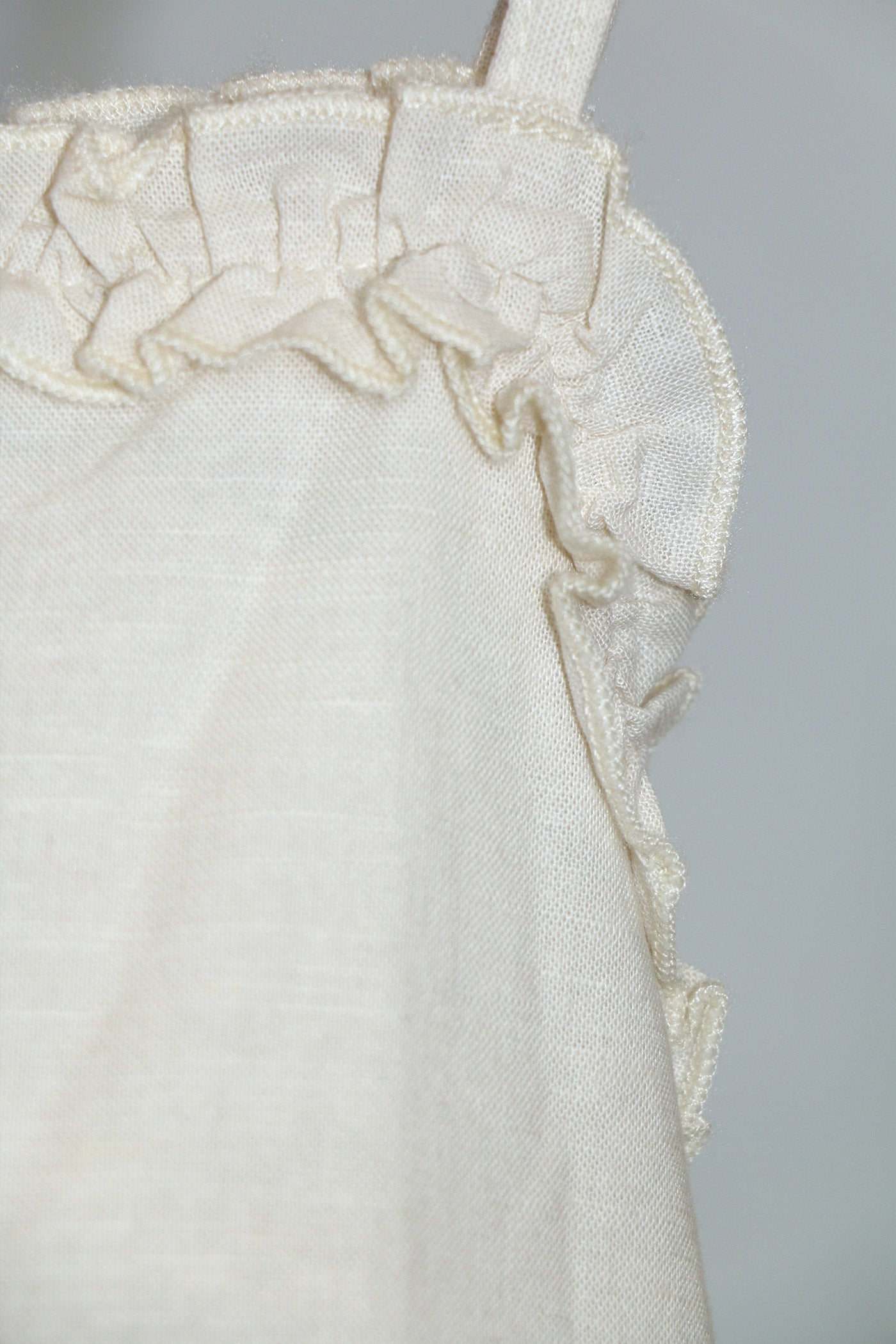 Ruffle Linen Dress - Sailor and Sunny