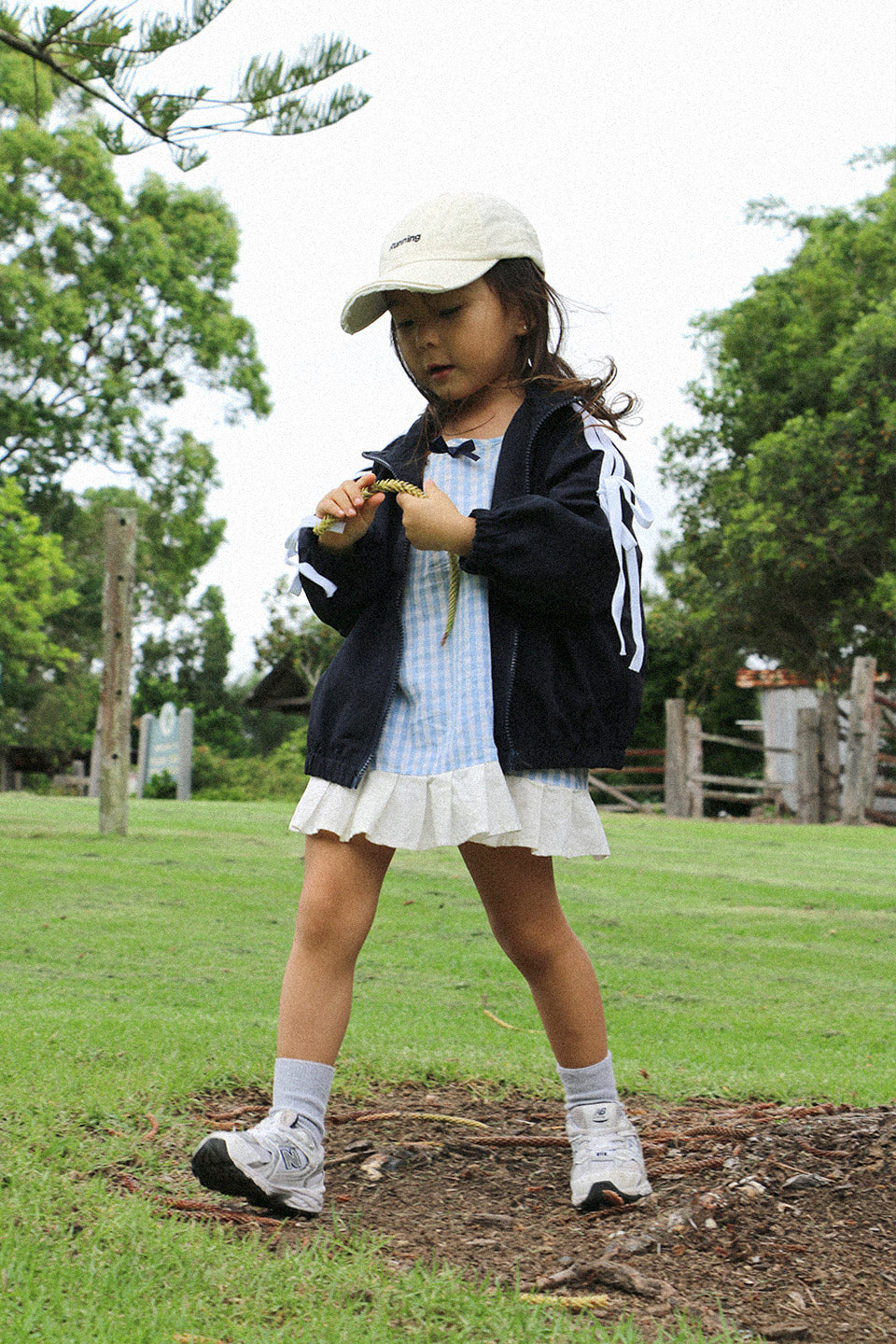 Bowtie Sporty Jacket in Navy - Sailor and Sunny