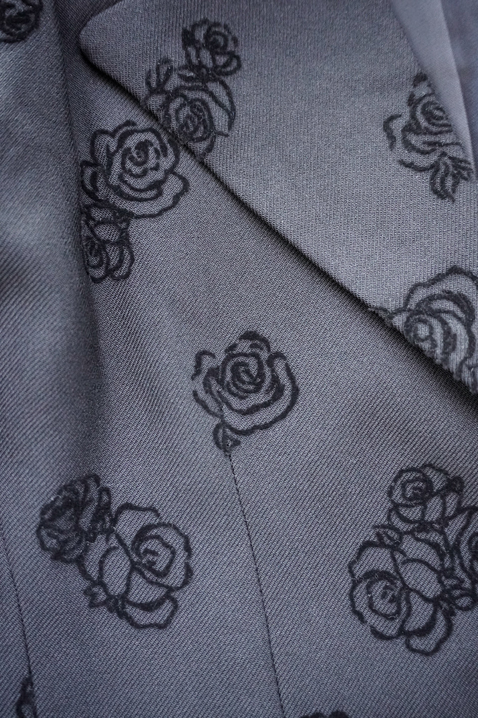 Unisex Velvet Roses Black Blazer - Sailor and Sunny