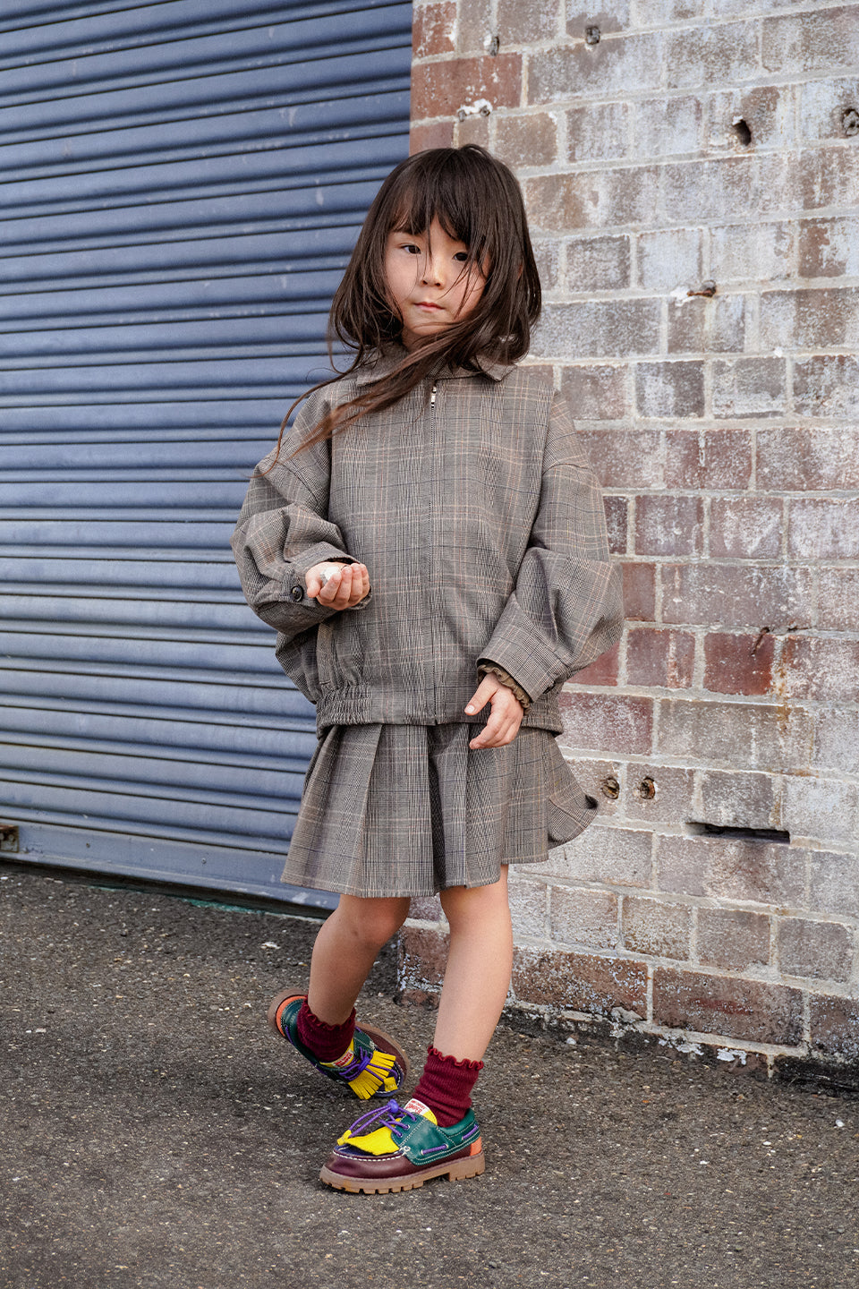 Plaid Set - Sailor and Sunny