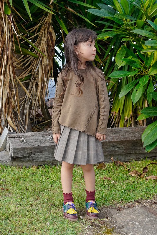 Wavey Top in Brown - Sailor and Sunny