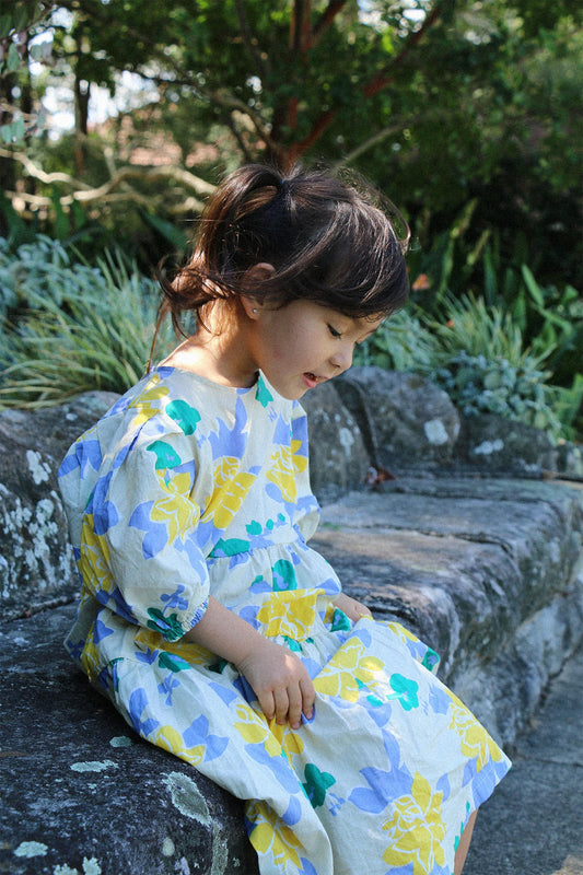 Oversize Floral Dress - Sailor and Sunny