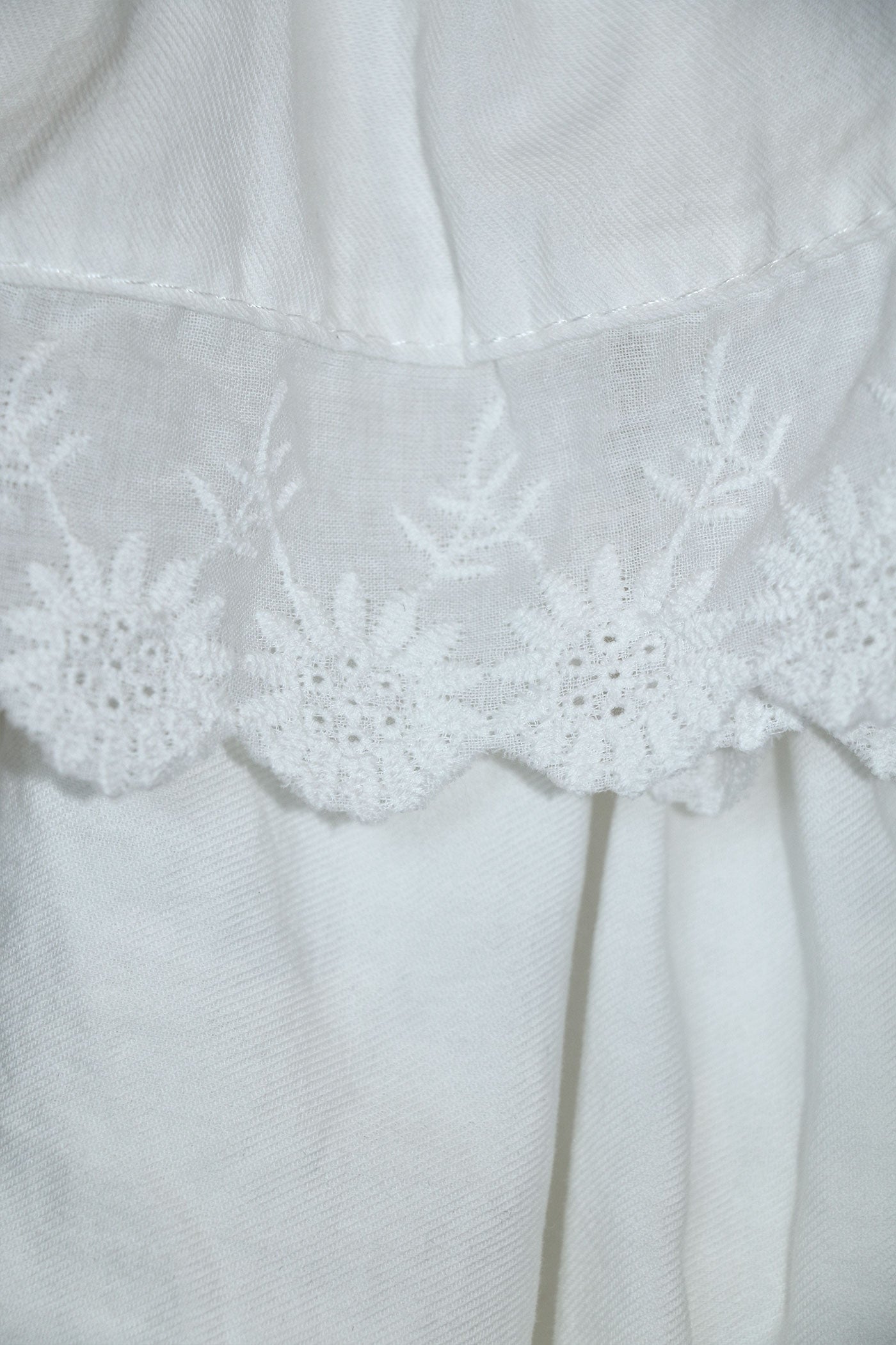 Floral Embroidery Layered Skirt - Sailor and Sunny