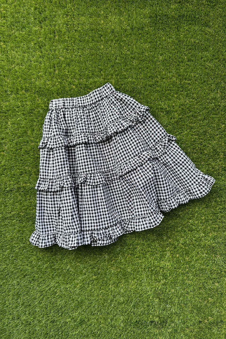 Cake Checked Skirt - Sailor and Sunny