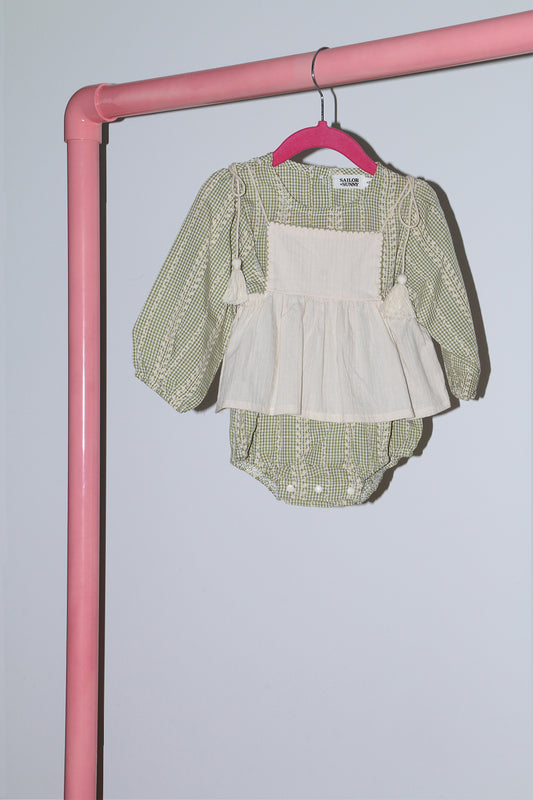 Apron Dress Playsuit - Sailor and Sunny