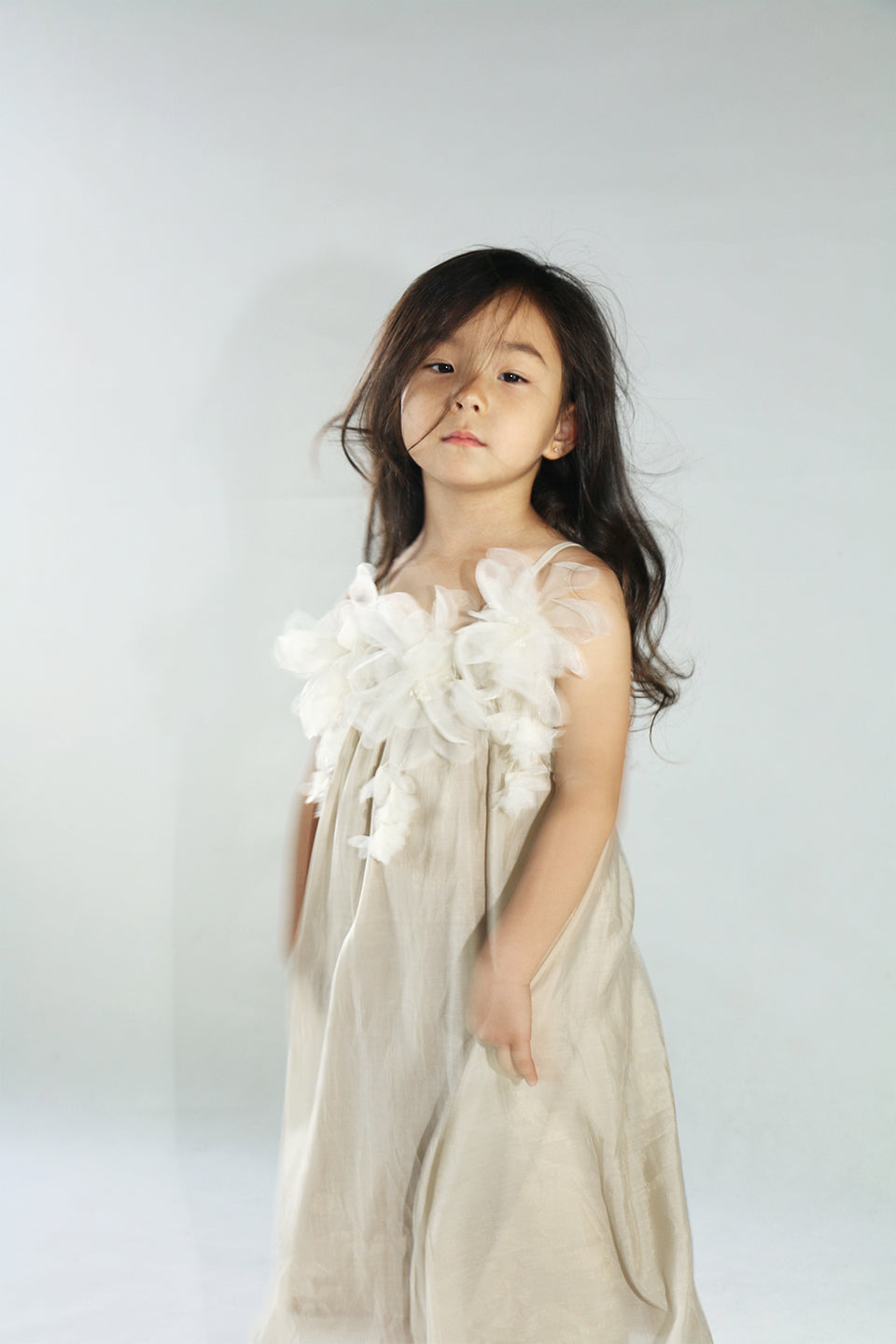 Flower Girl Latte Dress - Sailor and Sunny