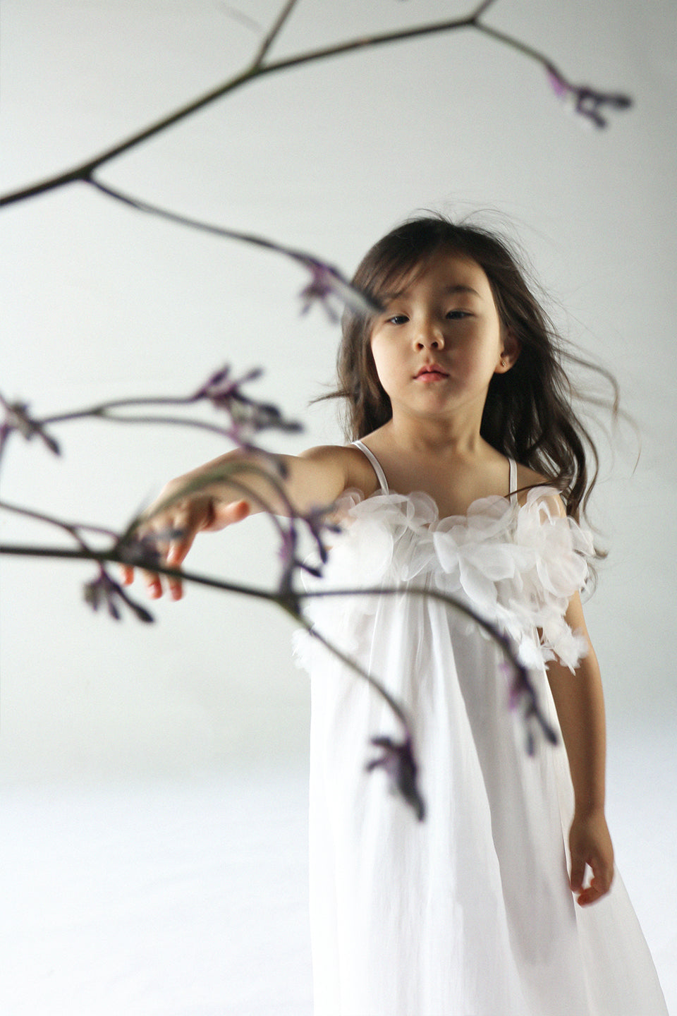 Flower Girl White Dress - Sailor and Sunny