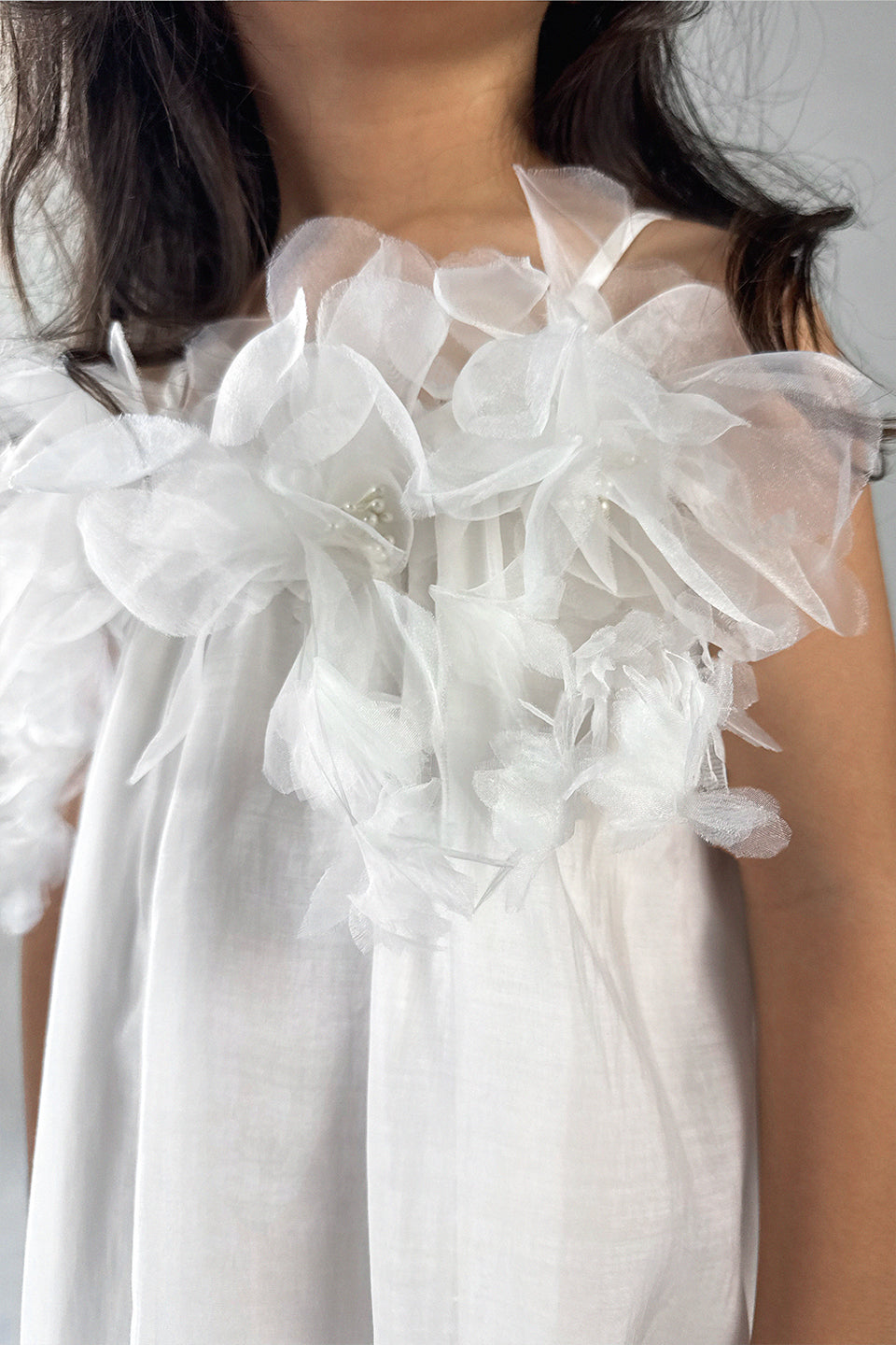 Flower Girl White Dress - Sailor and Sunny